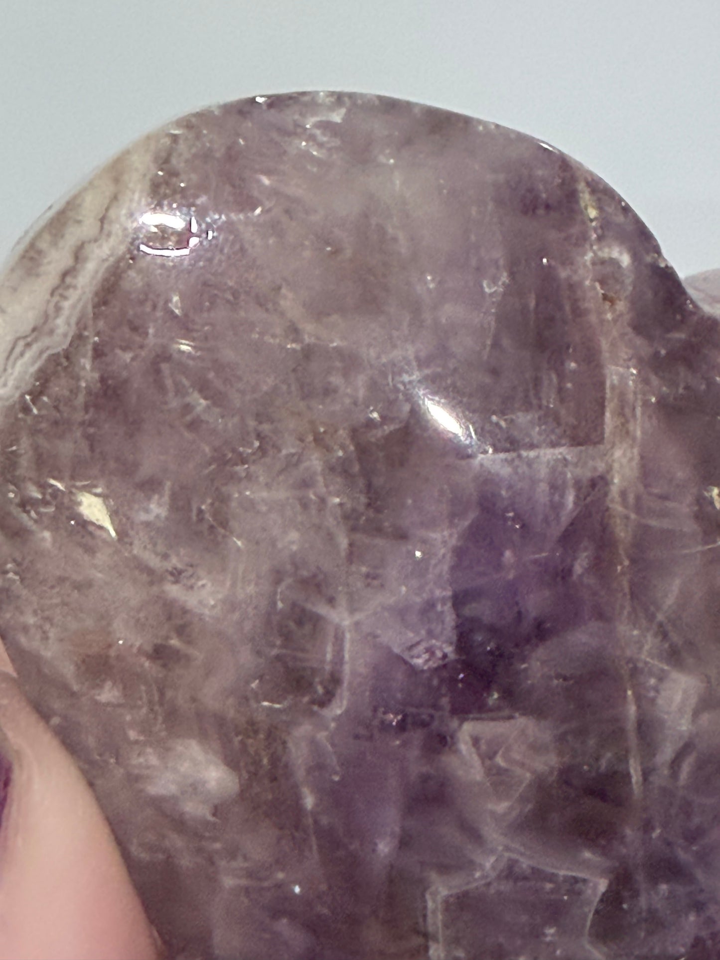 Amethyst Heart – Free Standing