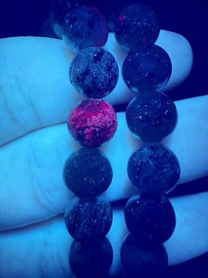 Ruby in zoisite Bracelet 8mm