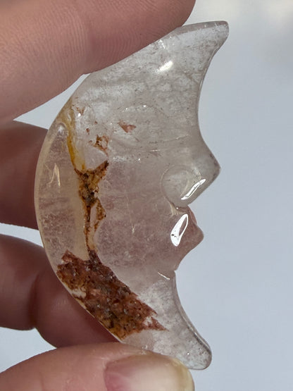 Crystal Moon Face Carvings – Choose Your Own