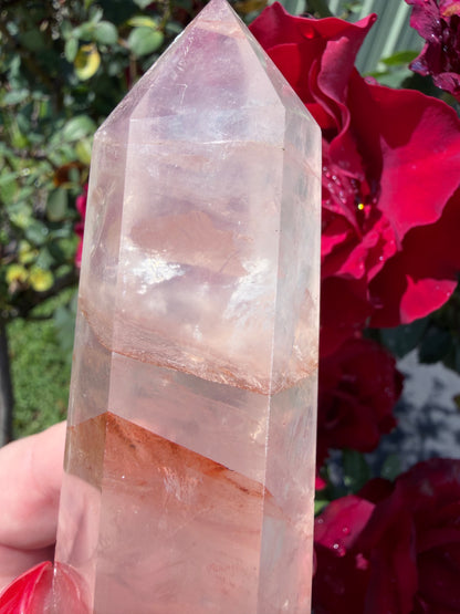 Fire Quartz Tower – 13.2cm | 292g