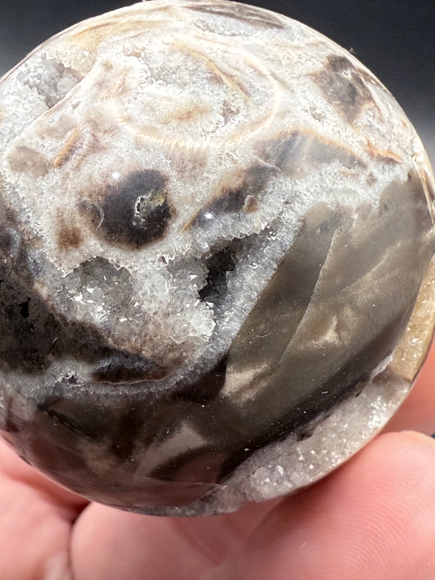 Druzy Sphalerite Sphere