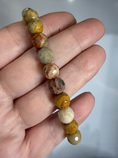 8mm Crazy Lace Agate Faceted Bracelet

Joy • Balance • Positive Energy
