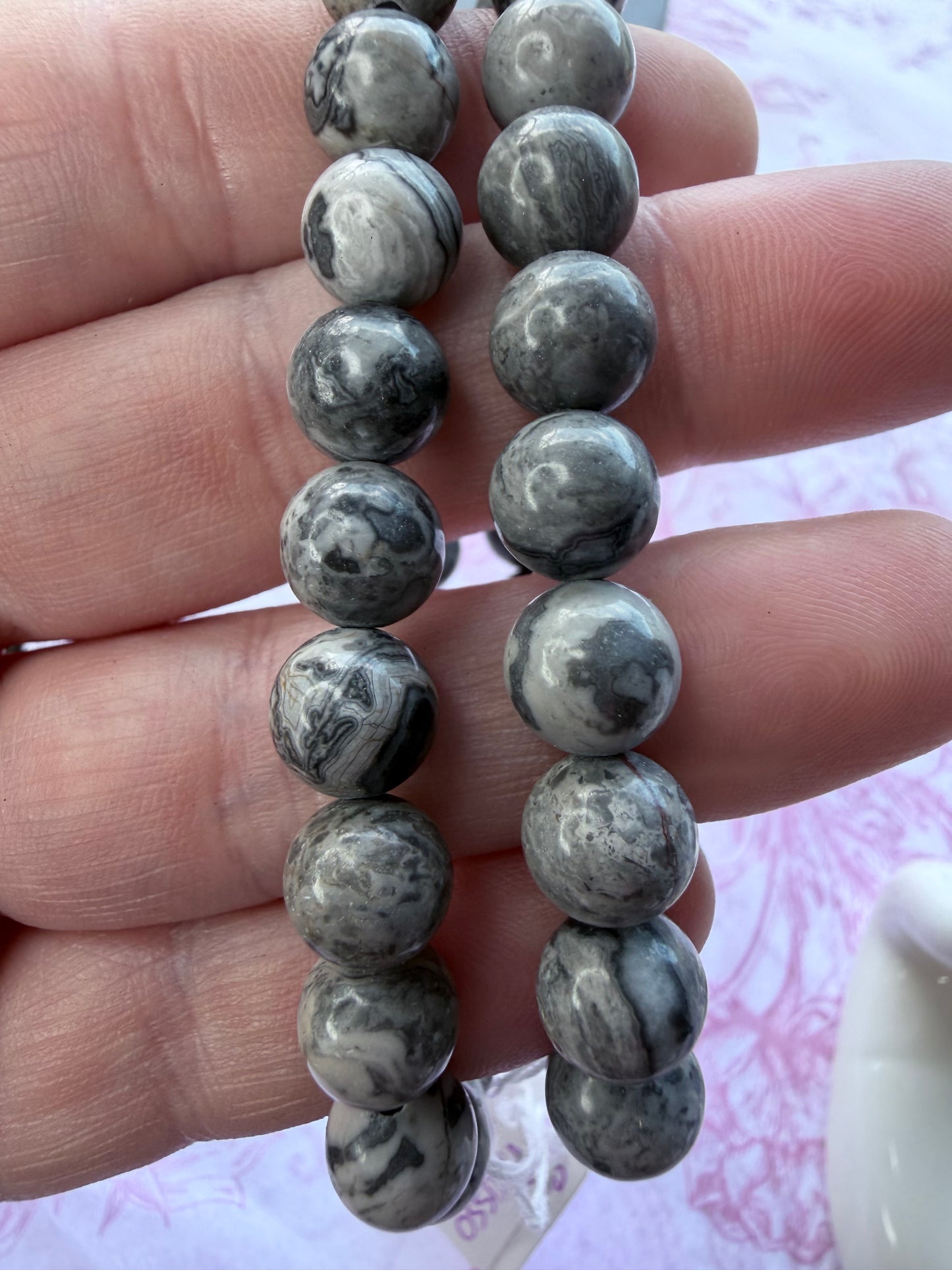 Picasso Jasper Bracelet 8mm