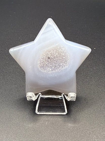 Druzy Agate Star