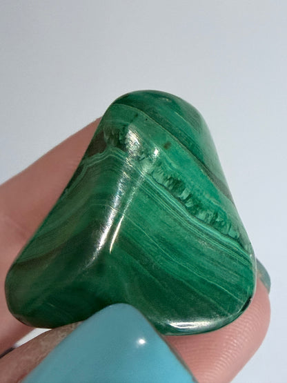 Malachite Tumble Stone I -