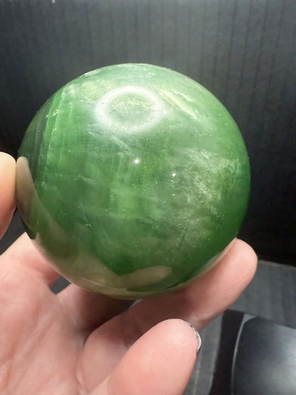 Green Fluorite Sphere