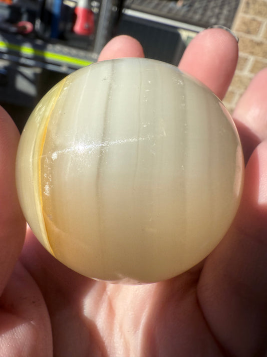 Green Onyx Sphere