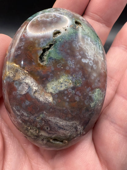 Ocean Jasper Big Palm Stones