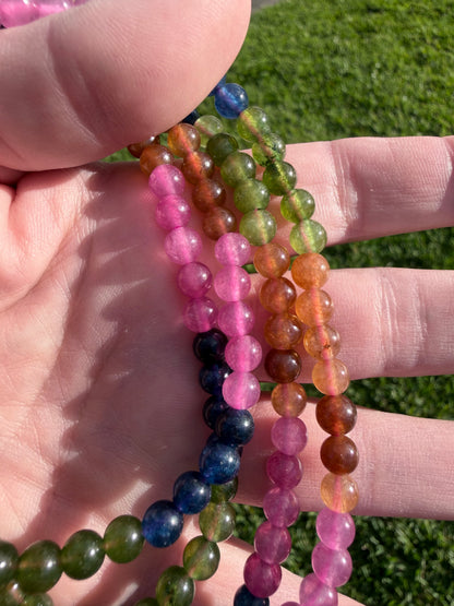 6mm Coloured Carnelian Bead Necklace | 50cm
Confidence • Motivation • Creativity