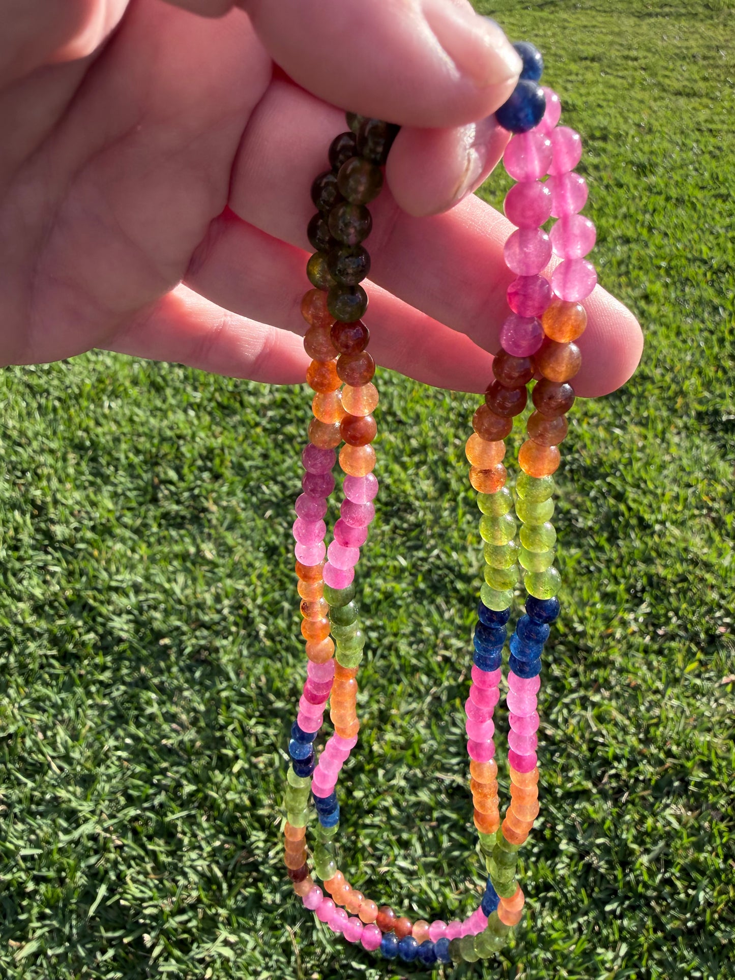 6mm Coloured Carnelian Bead Necklace | 50cm
Confidence • Motivation • Creativity