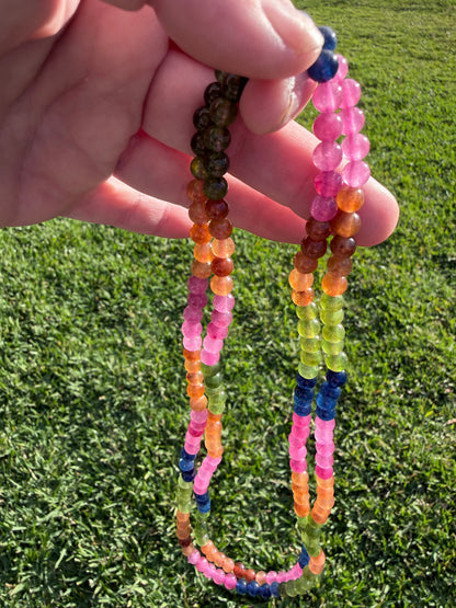 6mm Coloured Carnelian Bead Necklace | 50cm
Confidence • Motivation • Creativity