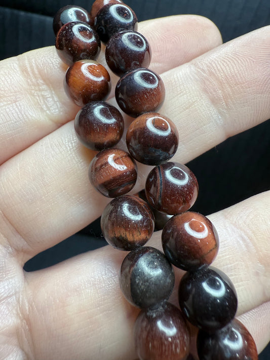 Red Tigers Eye Bracelet 8mm