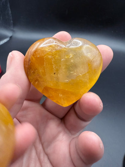 Golden Healer Puffy Hearts