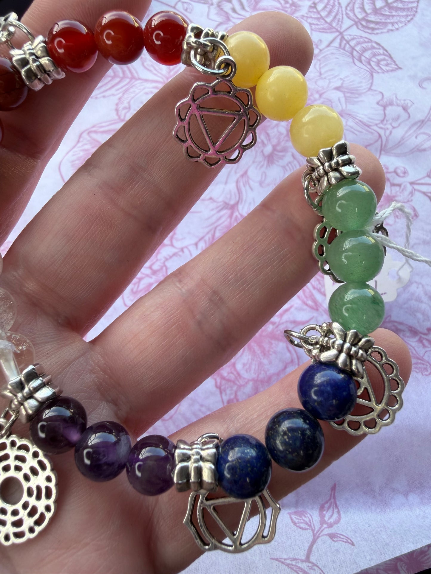 7 Chakra Bracelet 8mm