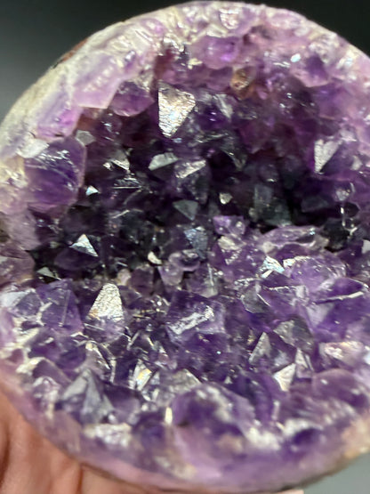 Amethyst Geode Sphere – A Grade D