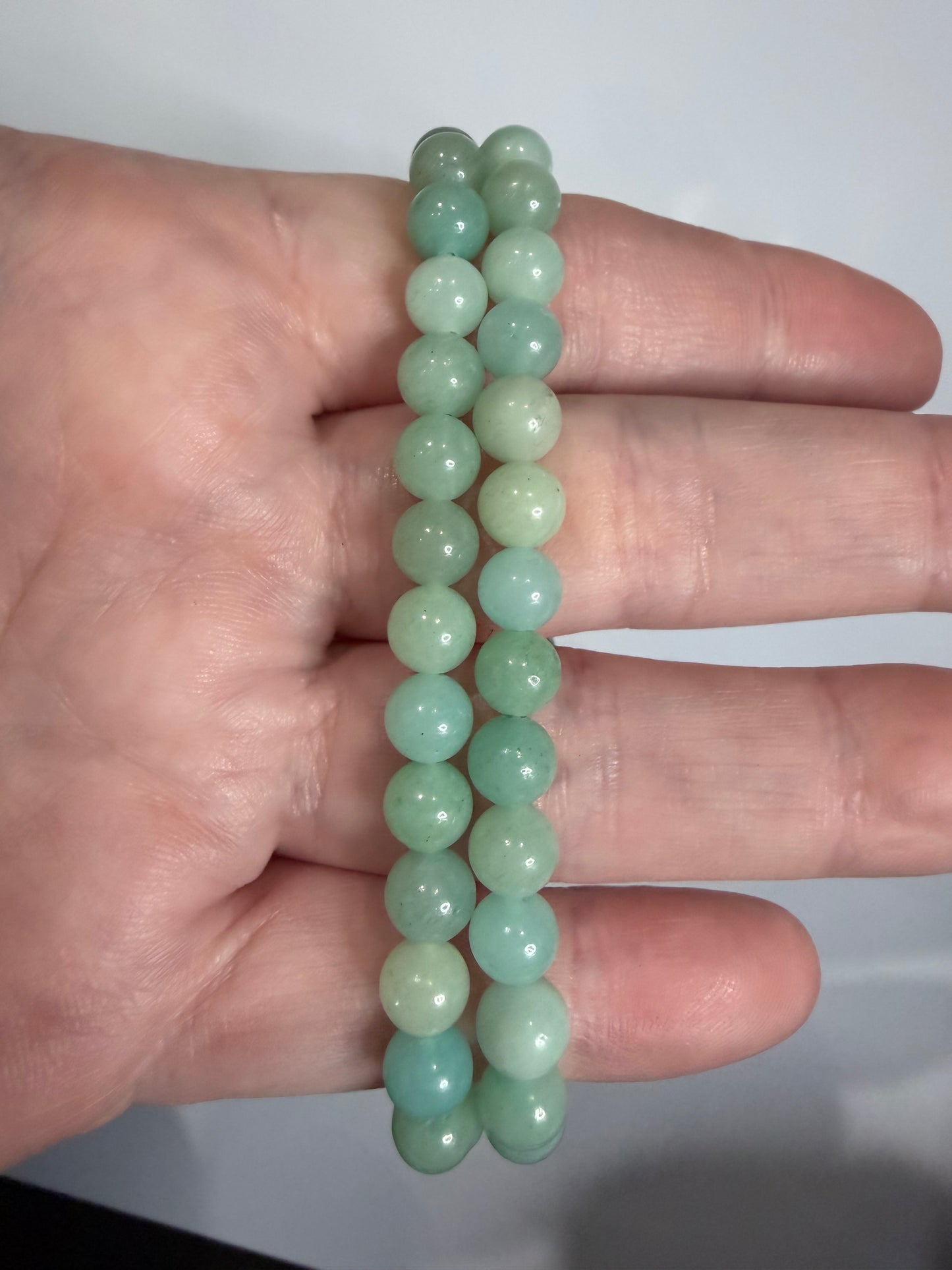 6mm Amazonite Bracelet – Calm • Balance • Honest Communication