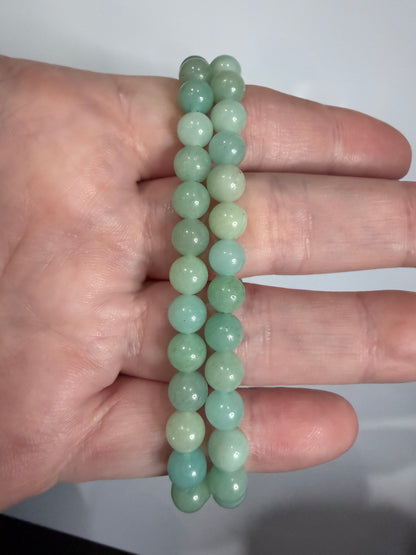 6mm Amazonite Bracelet – Calm • Balance • Honest Communication
