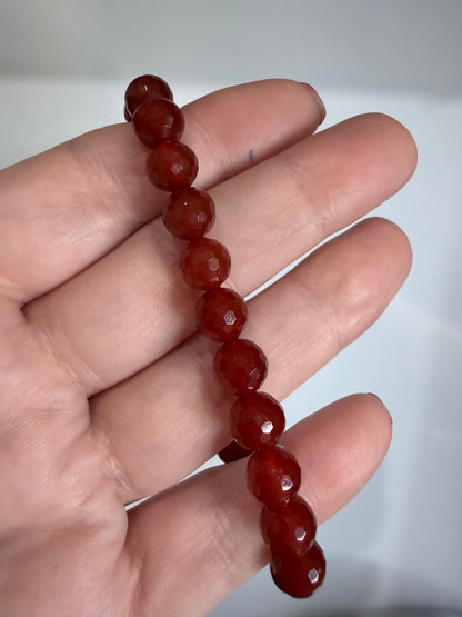 8mm Carnelian Faceted Bracelet

Confidence • Motivation • Vitality