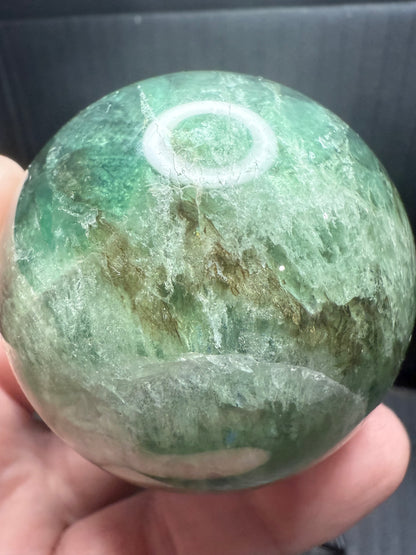 Green Fluorite Sphere