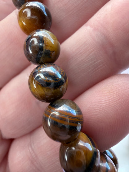 8mm Tiger’s Eye Bracelet

Protection • Confidence • Strength