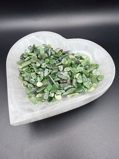 Green Tourmaline Chips 50gm