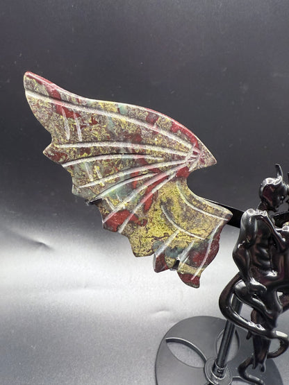 Dragon’s Blood Lovers Winged Sculpture (Devil & Angel