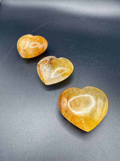 Golden Healer Puffy Hearts