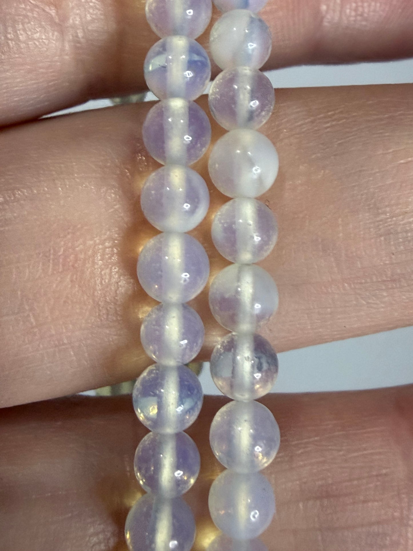 4mm Opalite Bracelet –

Supports Communication