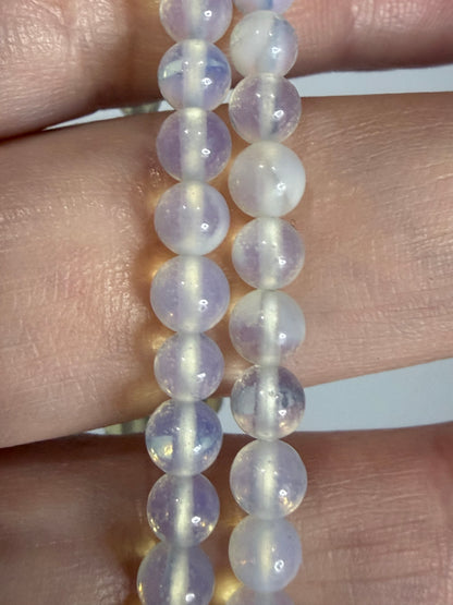 4mm Opalite Bracelet –

Supports Communication