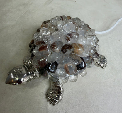 Garden Quartz Turtle Colour Changing USB Lamp A