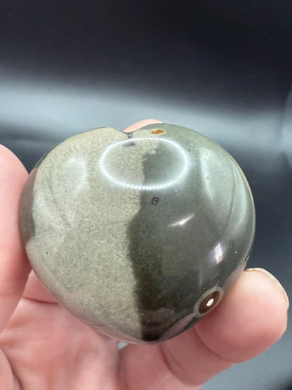 Polychrome Jasper Heart – 5 cm