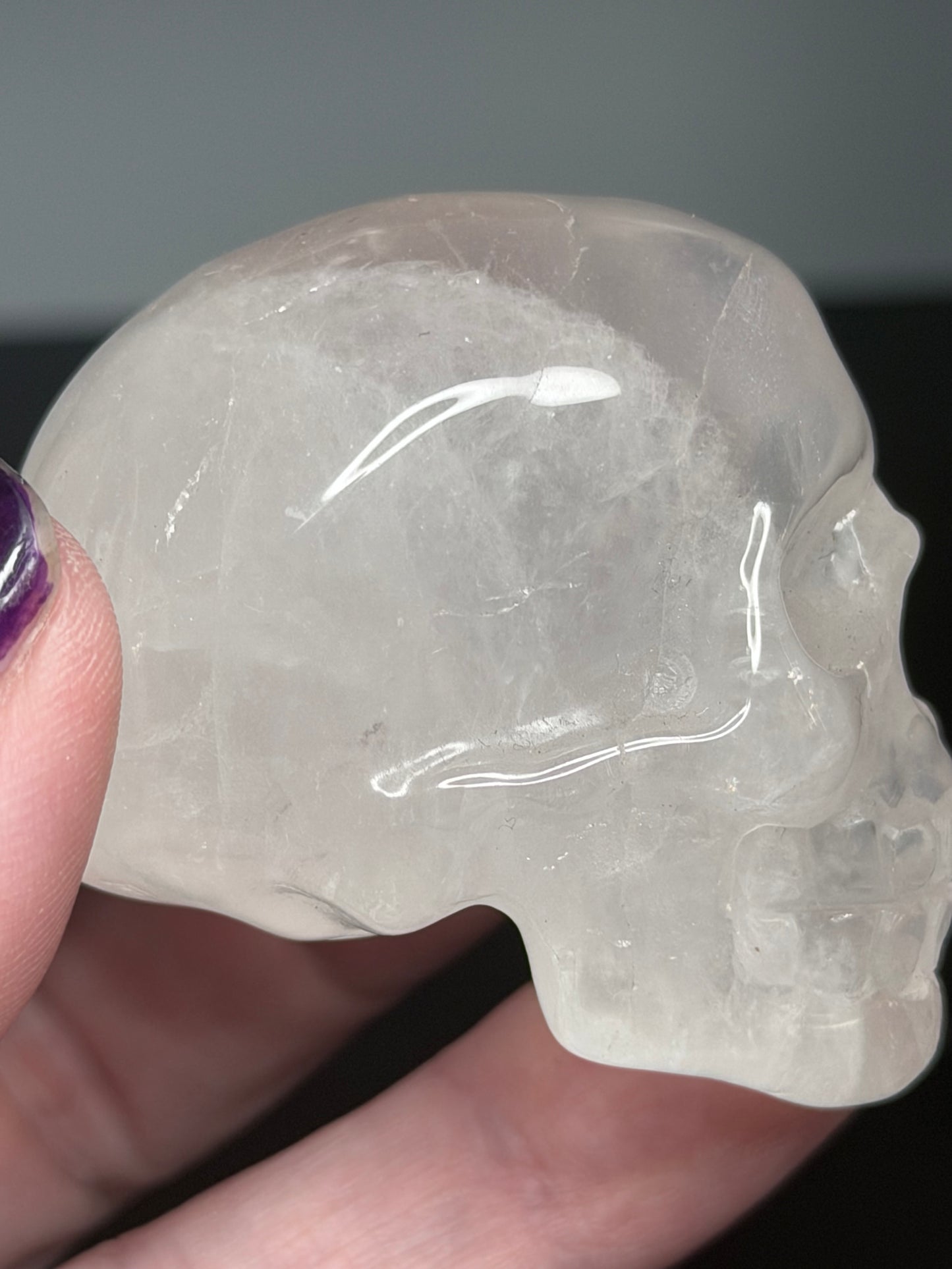 Clear Quartz Skull – 103g -
