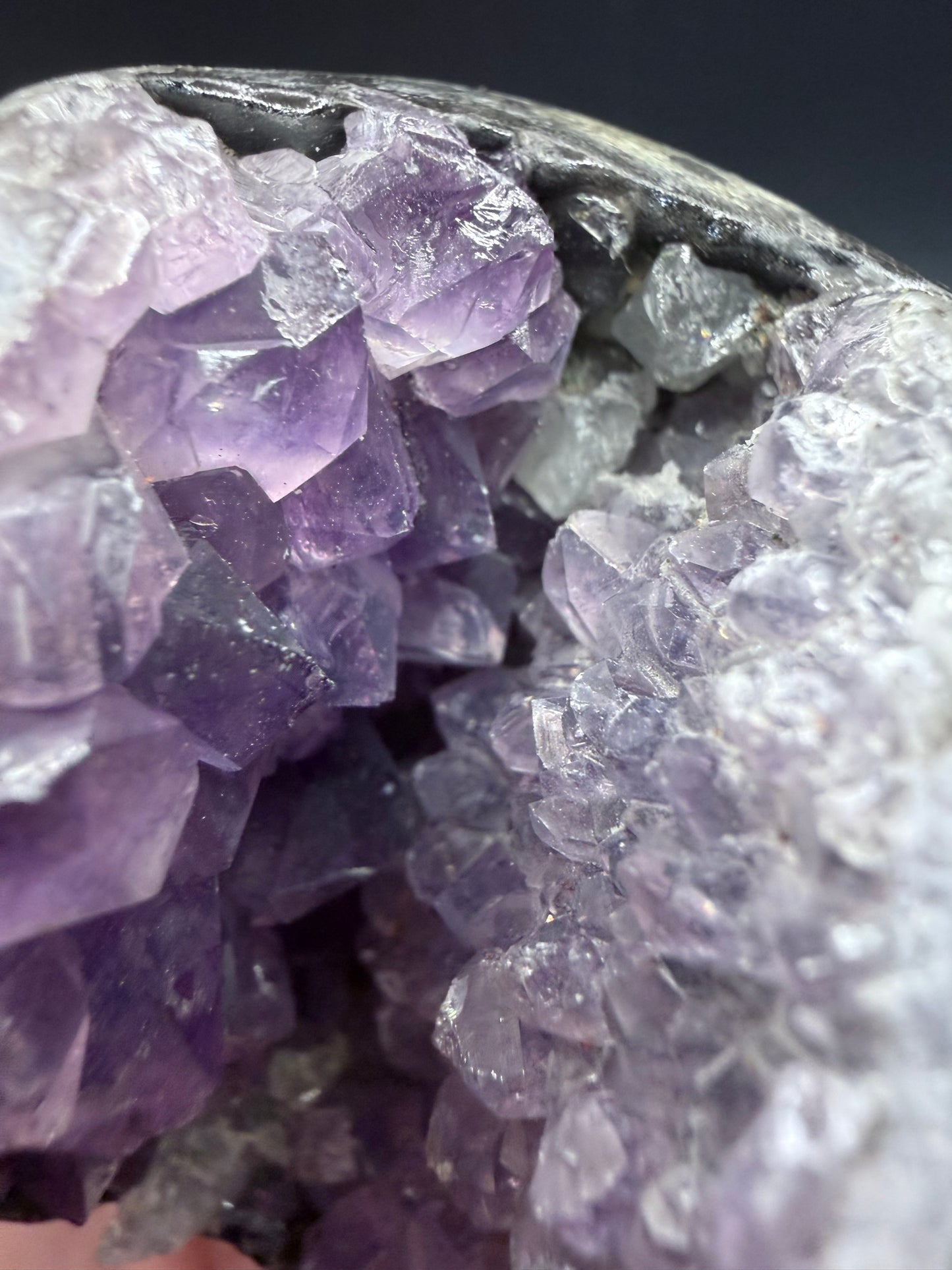 Amethyst Geode Sphere C