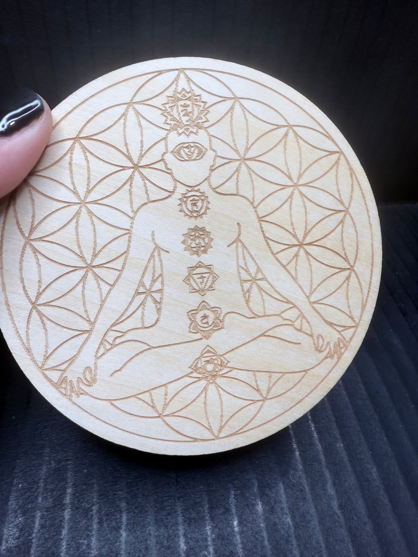 Chakra Stone Grid Set