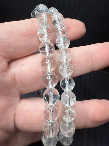 Clear Quartz 8mm Bracelet