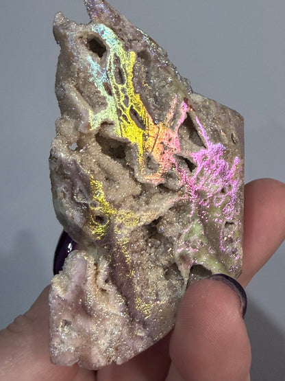 Aura-Coated Sphalerite Butterfly C