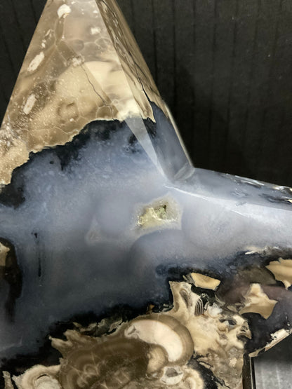 Volcano Agate 1kg Star on Stand