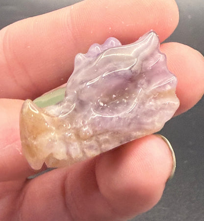 Amethyst Dragon Head – 3.2cm