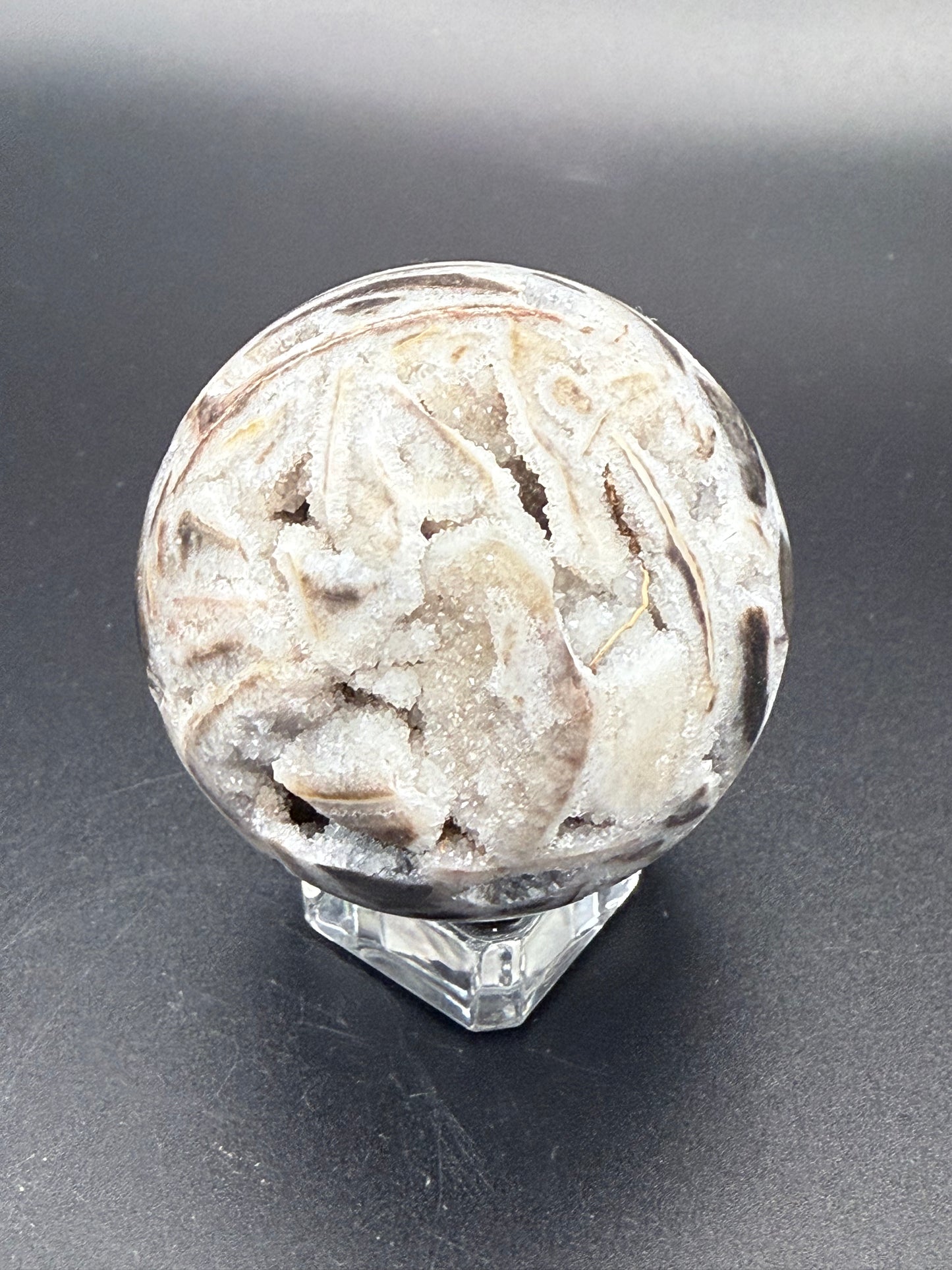 Druzy Sphalerite Sphere