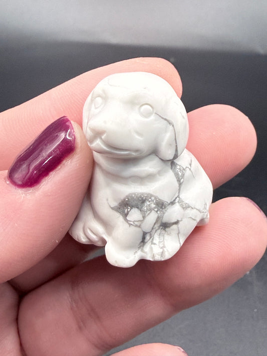 Crystal Puppy Carvings – Loyalty, Healing & Joy