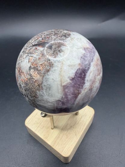 Amethyst & Agate Sphere