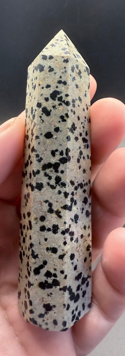 Dalmatian Jasper Towers - Crystal wonderland By Lisa