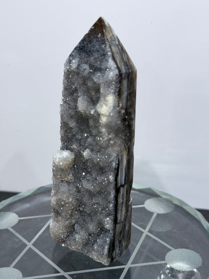 Sphalerite Druzy Tower – 10cm