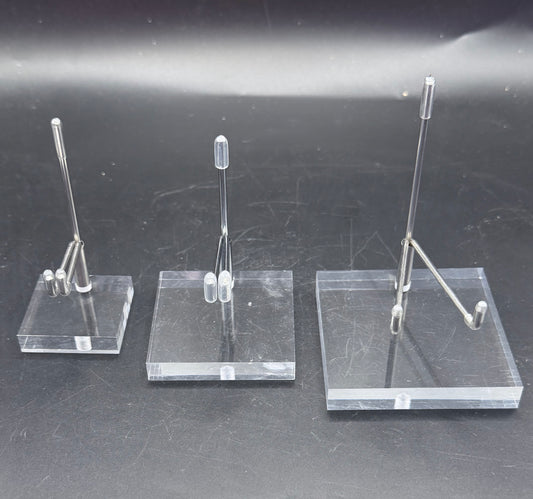 Crystal Display Stands + Heart Stands