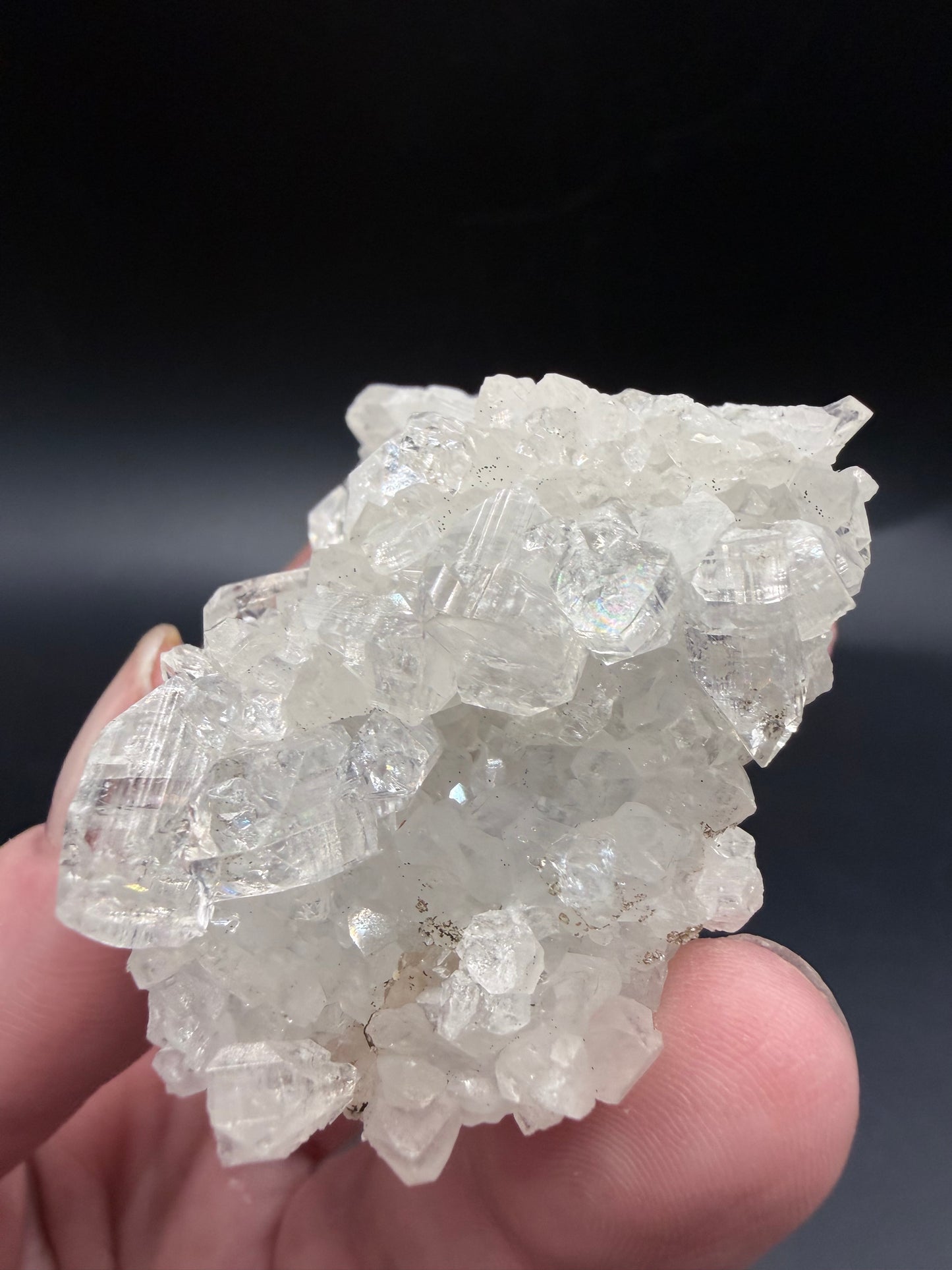 Apophyllite Crystal Cluster