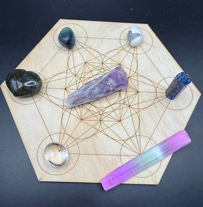 20cm Spiritual Crystal Grid Set