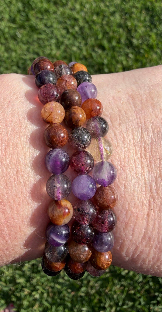 High Quality 6mm Mixed Quartz Bracelet