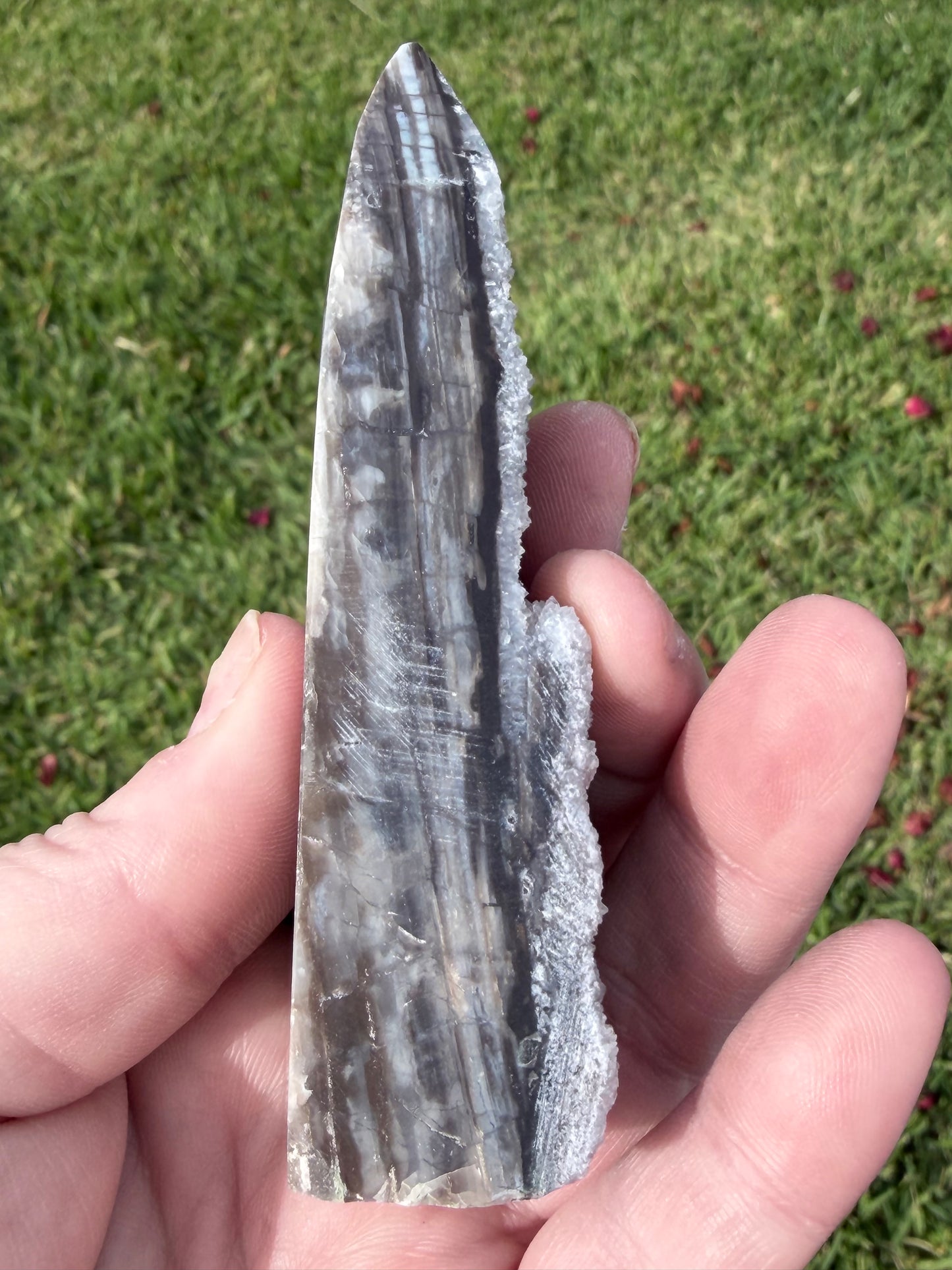 Sphalerite Druzy Tower – 10cm
