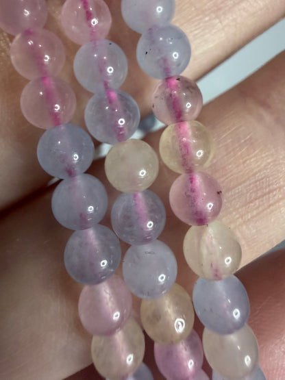 4mm Morganite Bracelet –

Love • Compassion • Emotional Healing