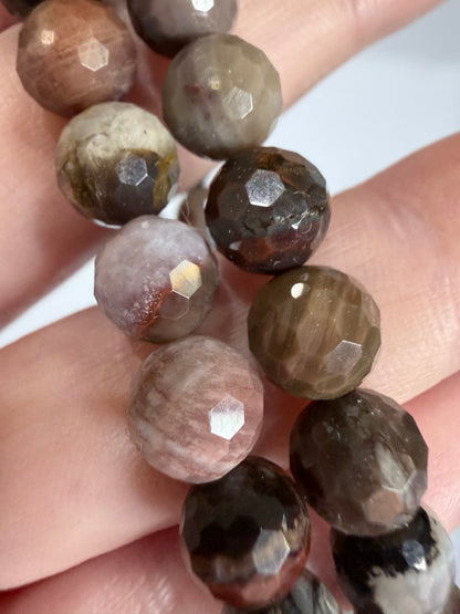 8mm Petrified Wood Faceted Bracelet

Grounding • Stability • Ancient Wisdom